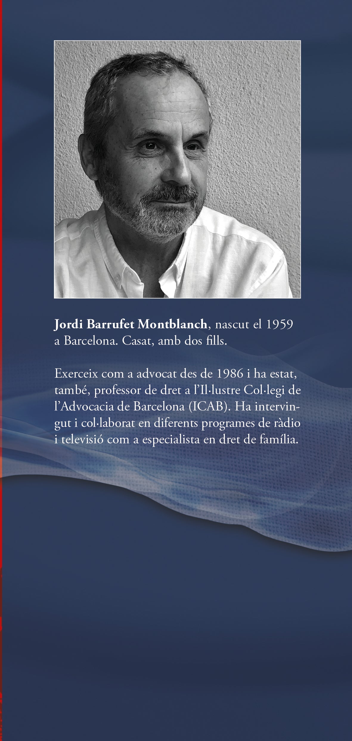 Jordi Barrufet Montblanch, escriptor, escritor